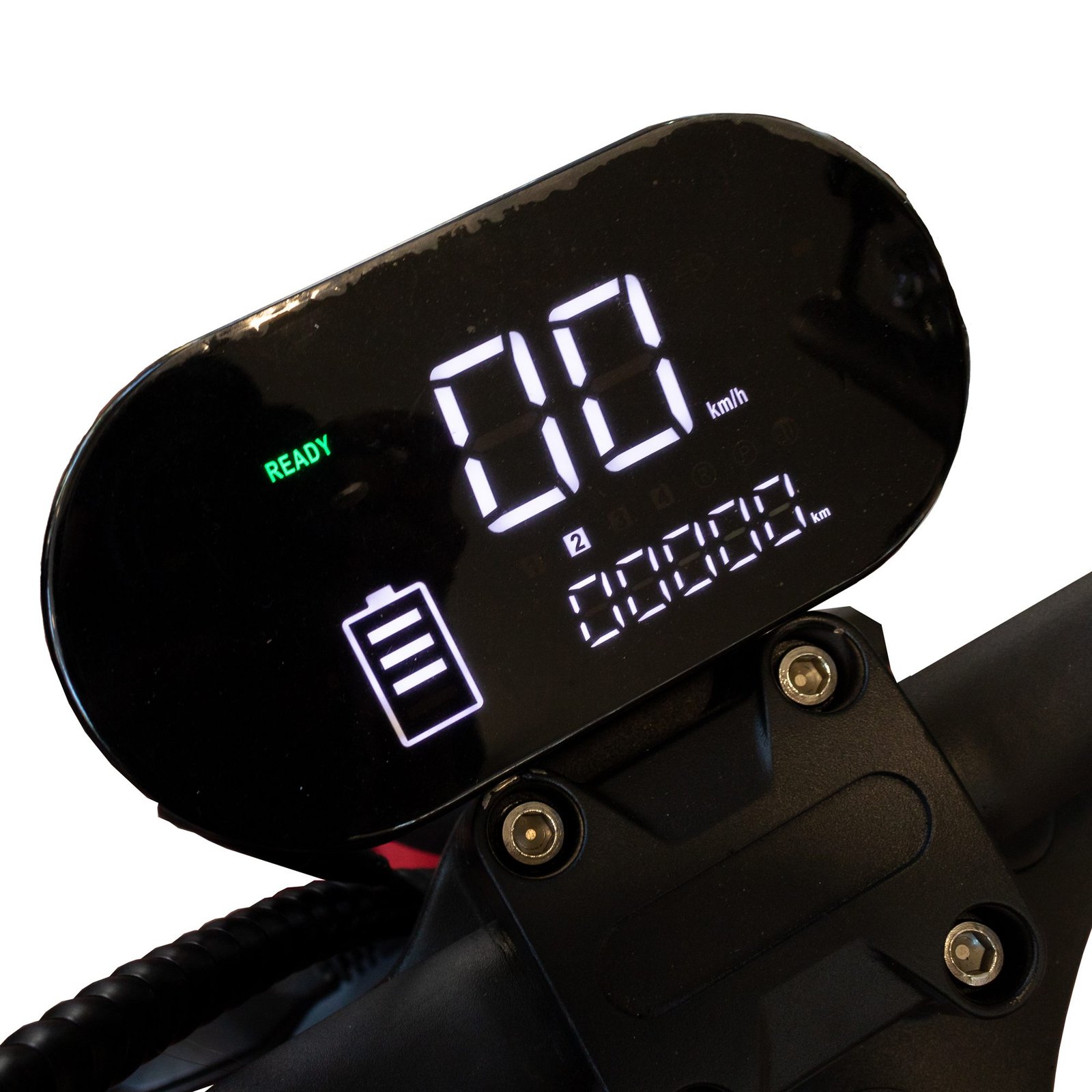 Velocímetro digital de la moto eléctrica Chopper